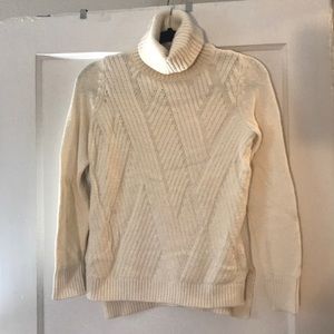 NWT Cream Cowl Neck Banana Republic Sweater